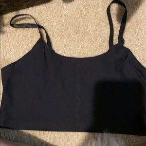 Black bralette